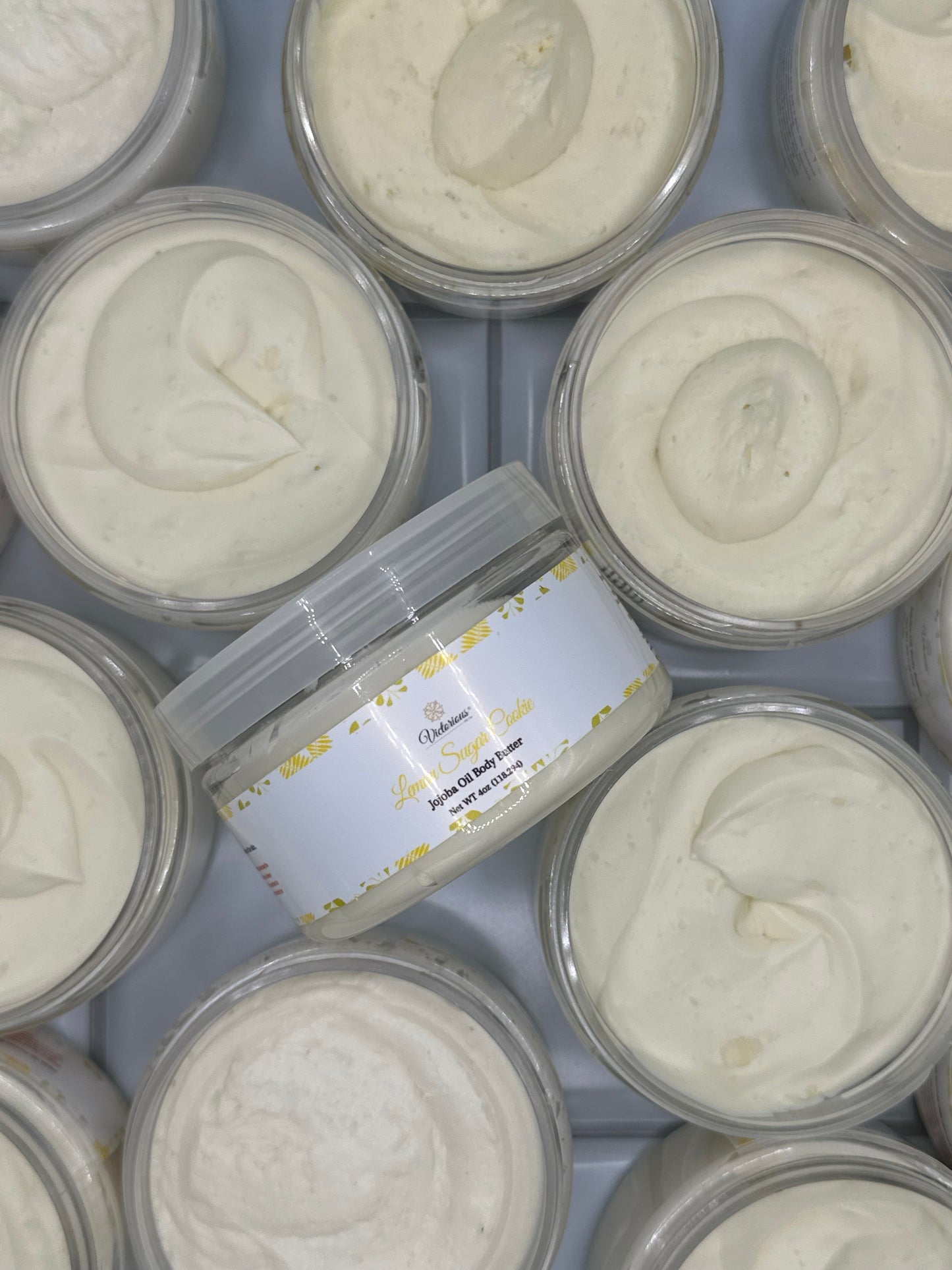 Lemon Sugar Cookie Body Butter with Jojoba & Shea