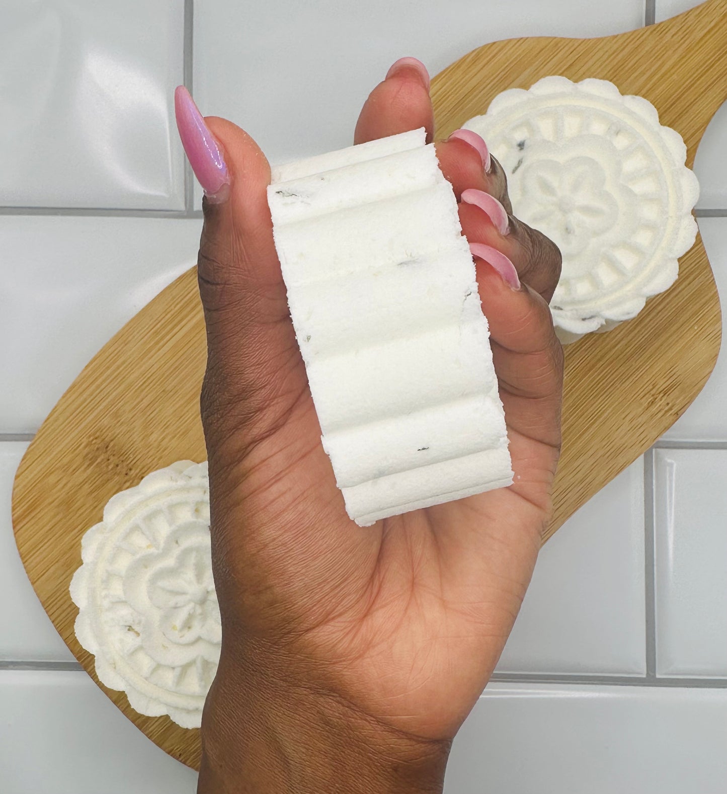 Heavenly Bliss Moisturizing Bath Bomb with Rose hips, Calendula & Ylang-Ylang