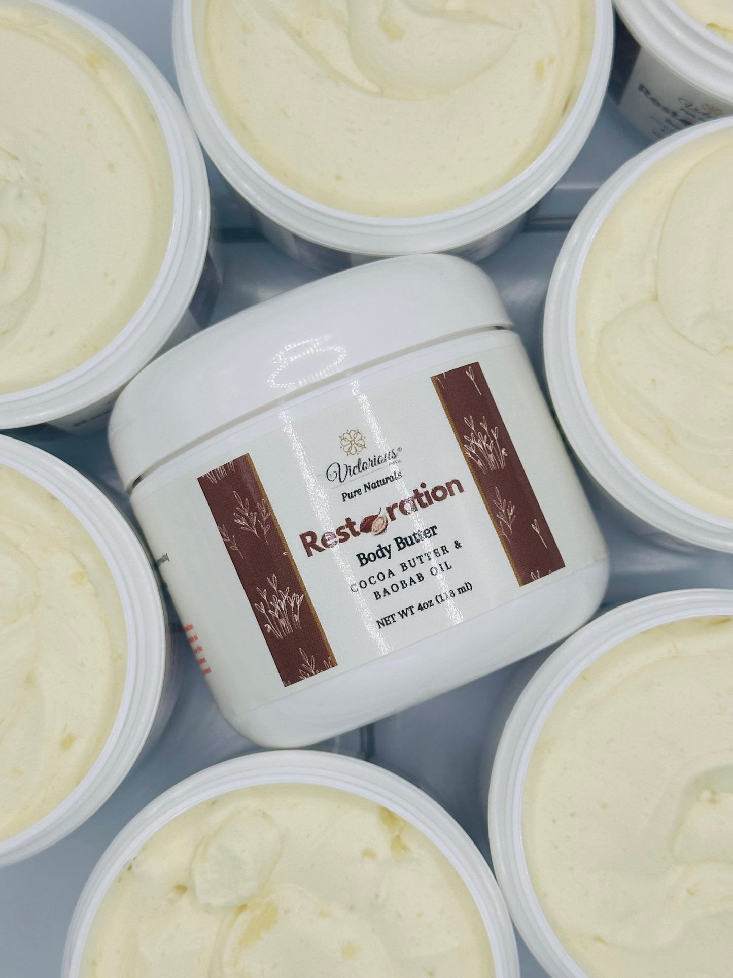 Restoration Creamy Body Butter with Cocoa Butter & Baobab Oil