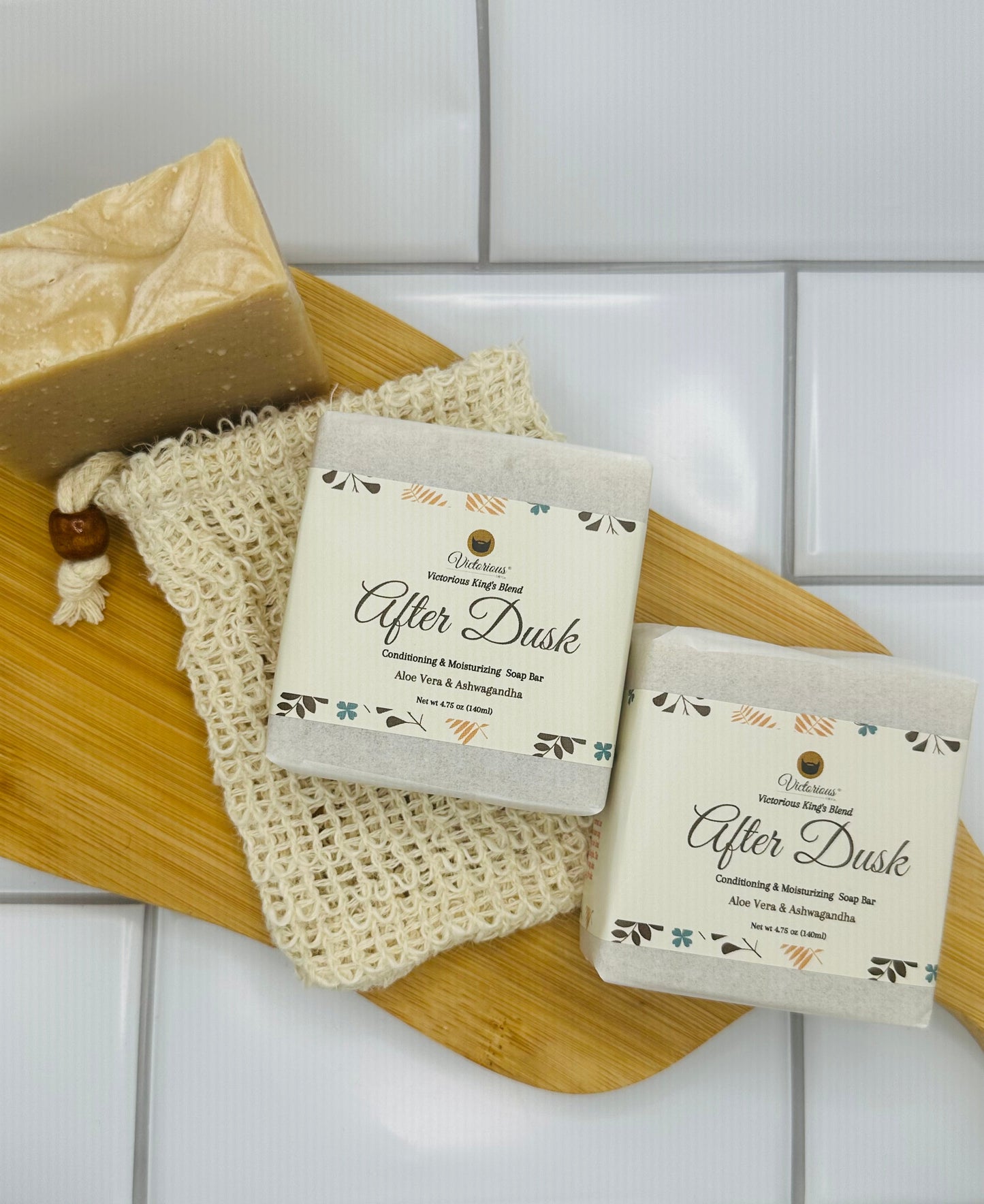 After Dusk Soothing Soap Bar with Ashwagandha & Aloe Vera