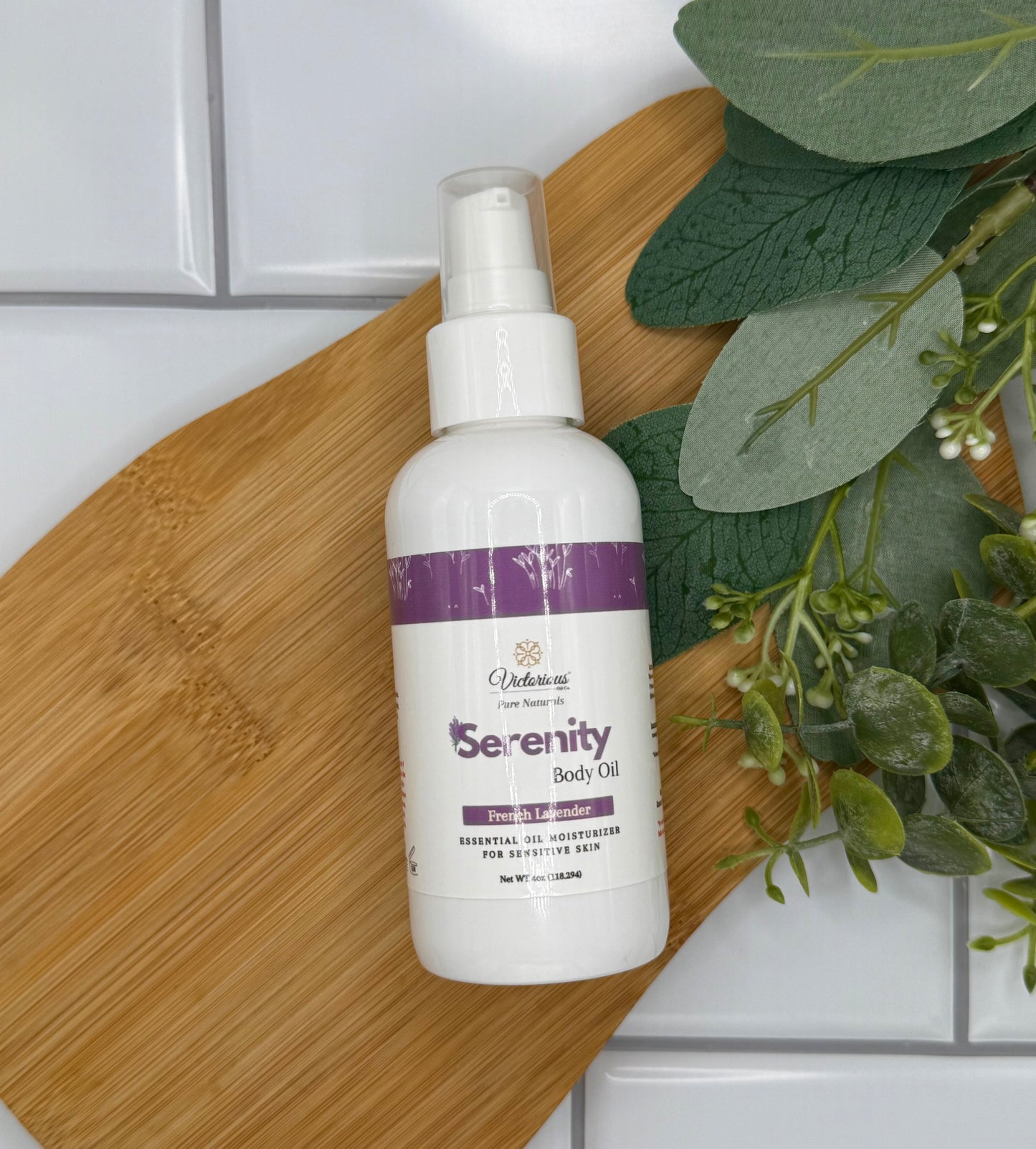 Serenity Body Oil with Argan Oil & French Lavender