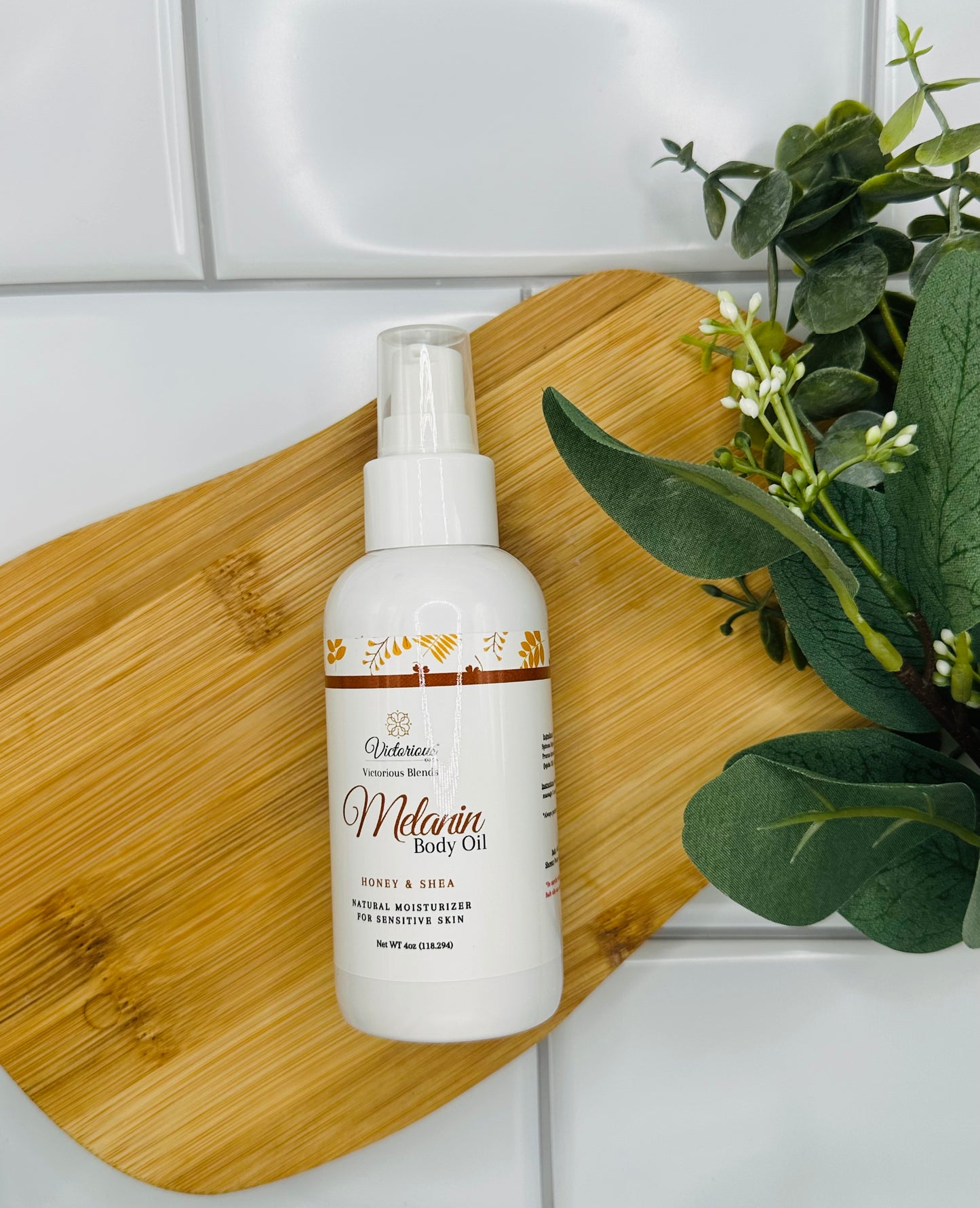 Melanin Nourishing Body Oil with Argan Oil & Vitamin E