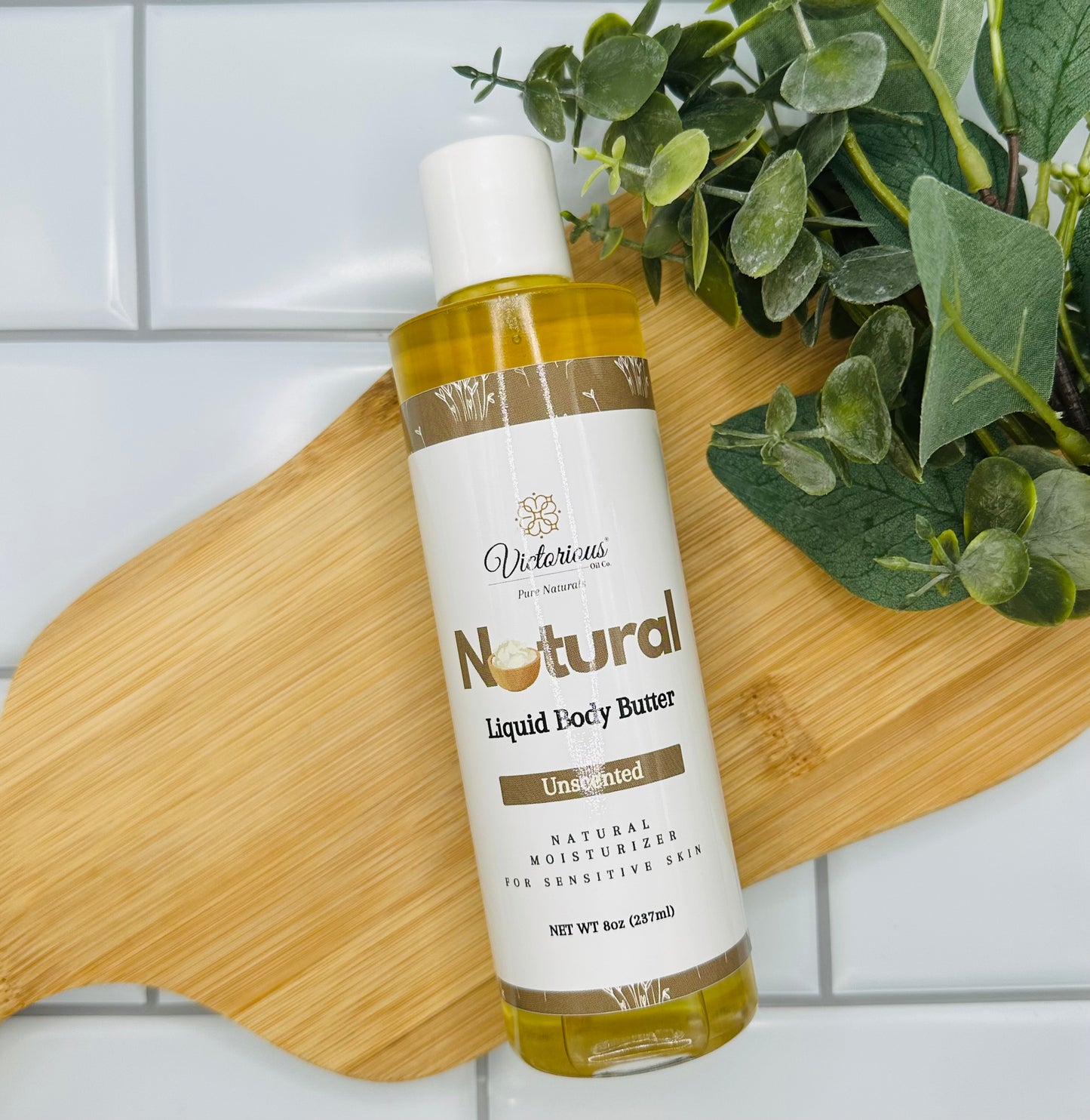 Natural Liquid Body Butter with Shea & Vitamin E