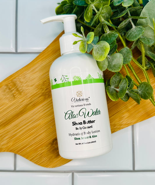 Aloe Water Body Custard with Shea Butter and Aloe