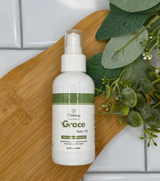 Grace Body Oil with Lemongrass & Patchouli