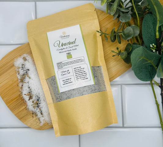 Unwind Argan Bath Soak Sweetmint & Eucalyptus