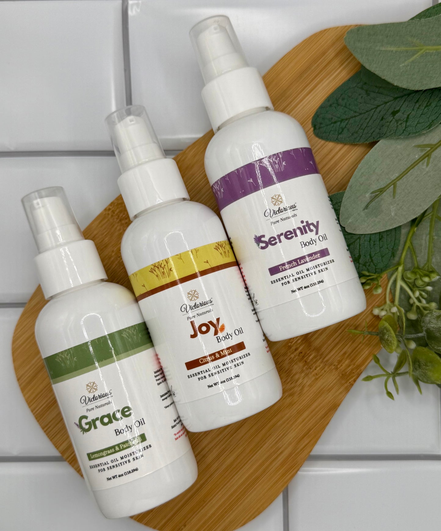 Grace, Serenity & Joy Spa Trio