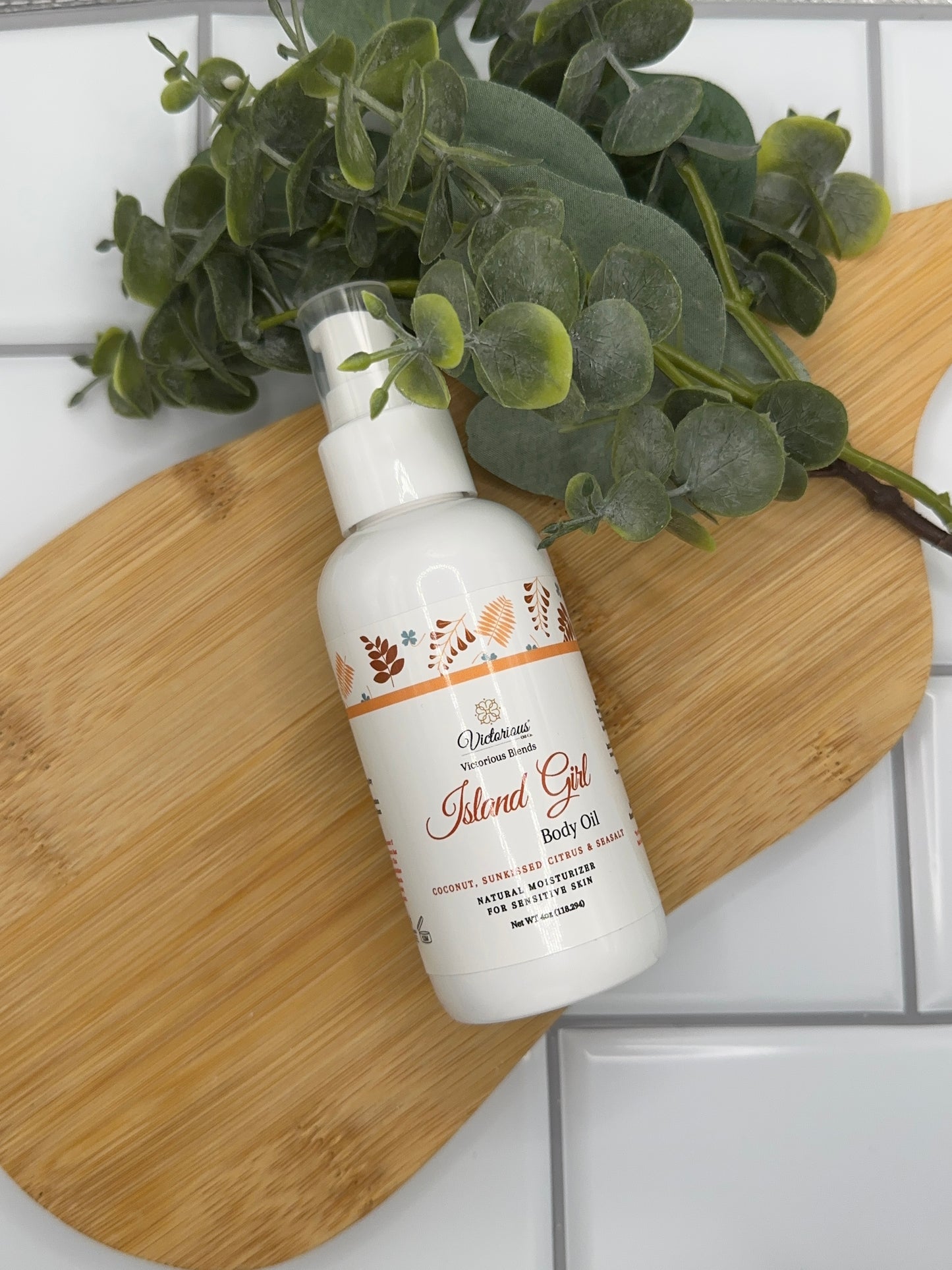 Island Girl Body Oil with Argan & Vitamin E
