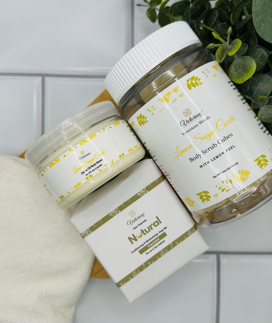 Lemon Sugar Cookie Spa Set (PRE-ORDER)