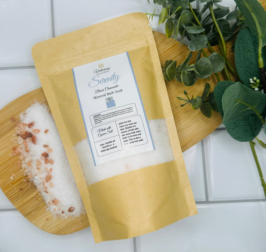 Serenity Argan Bath Soak with Black Chamomile