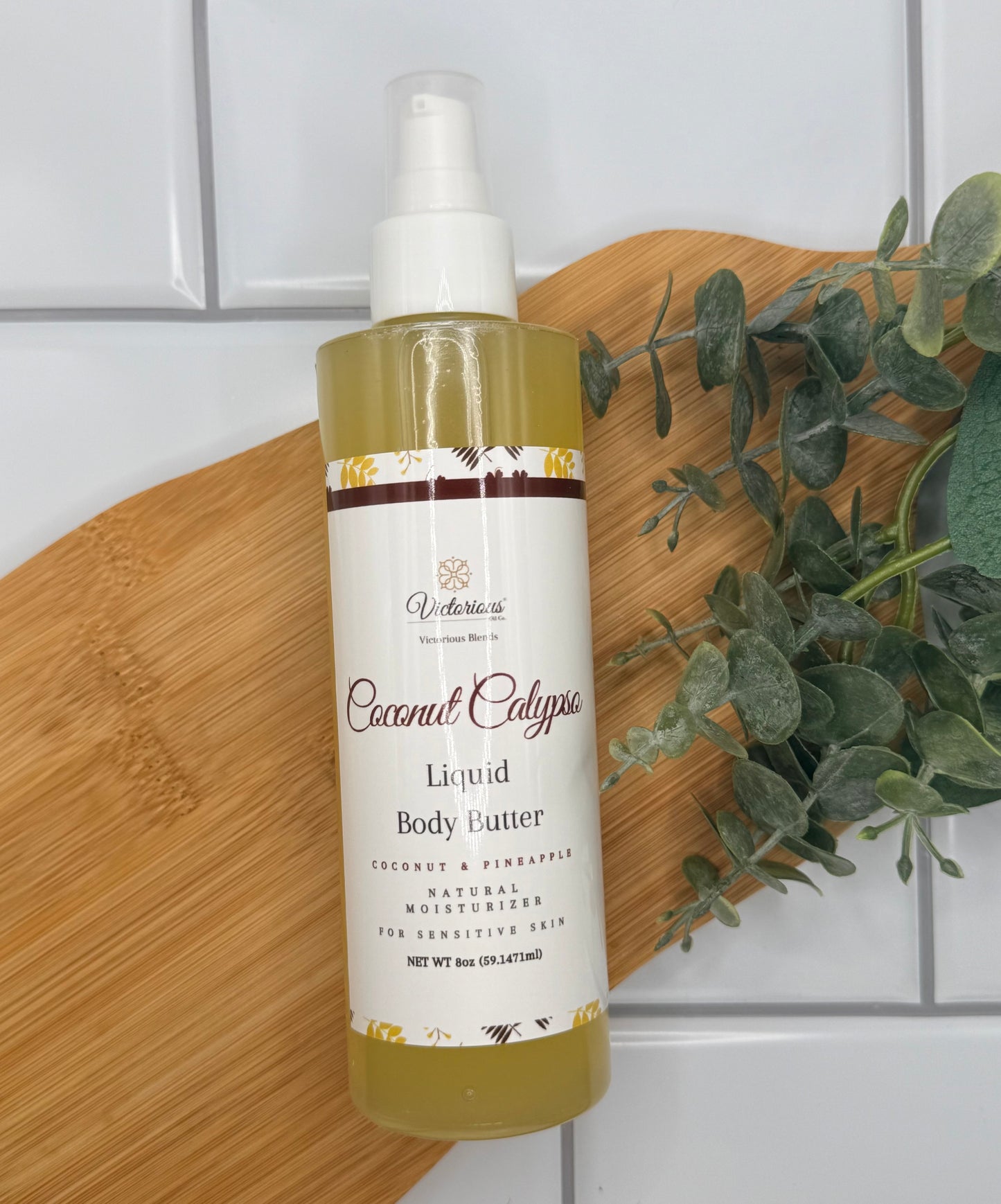 Coconut Calypso Liquid Body Butter with Shea Olein