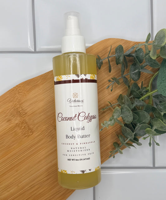 Coconut Calypso Liquid Body Butter with Shea Olein