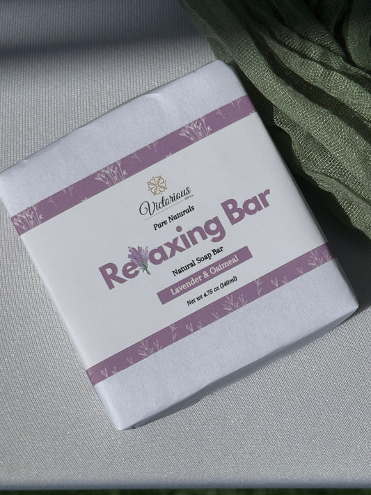 Relaxing Lavender & Oatmeal Soap Bar
